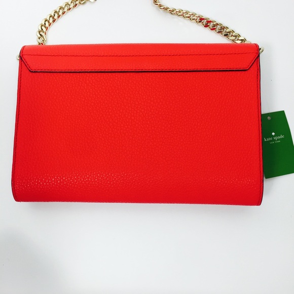 Kate Spade New York Valencia Cross body Bag Red - Picture 2 of 6